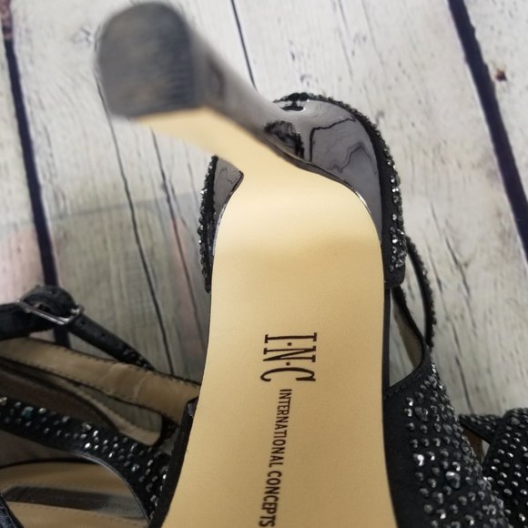INC International Concepts Strappy Heels sz 8.5 - Picture 7 of 8